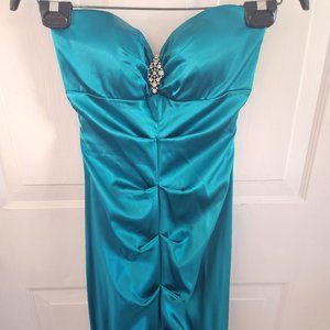 Turquoise Prom Dress